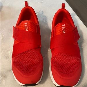 TIEM Slipstream Indoor Bike Shoes - Red SPENGA